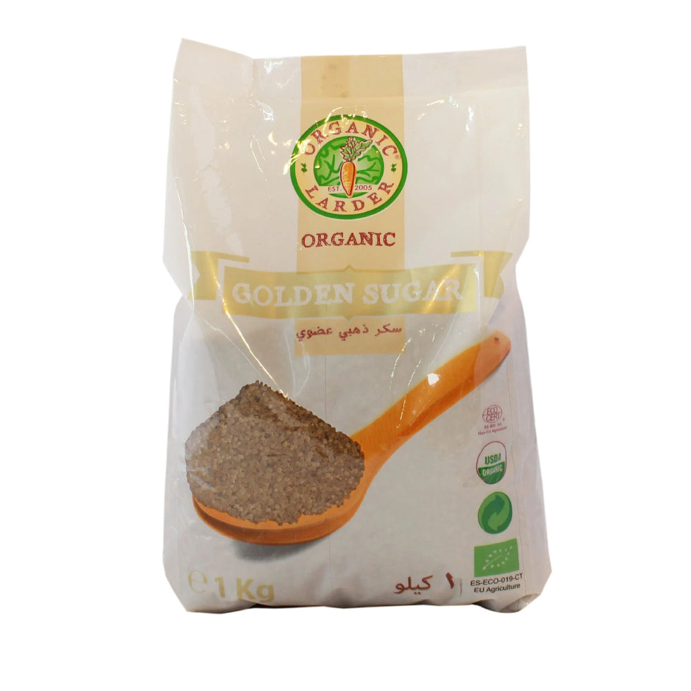 Organic Larder Golden Sugar 1Kg