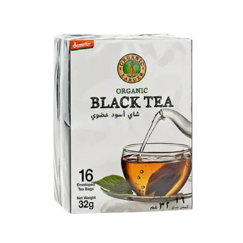 Organic Larder Black Tea Bag 32gm