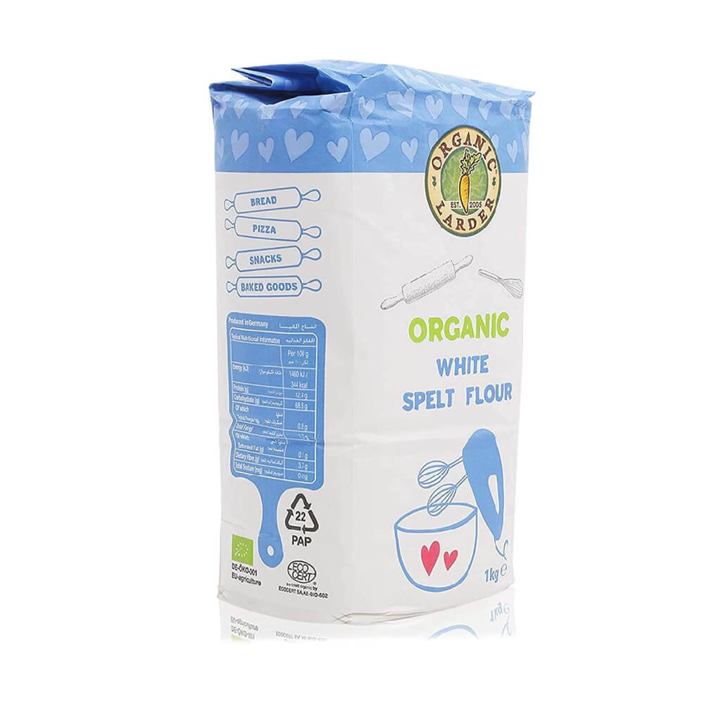 Organic Larder Whole Grain Spelt Flour 1Kg