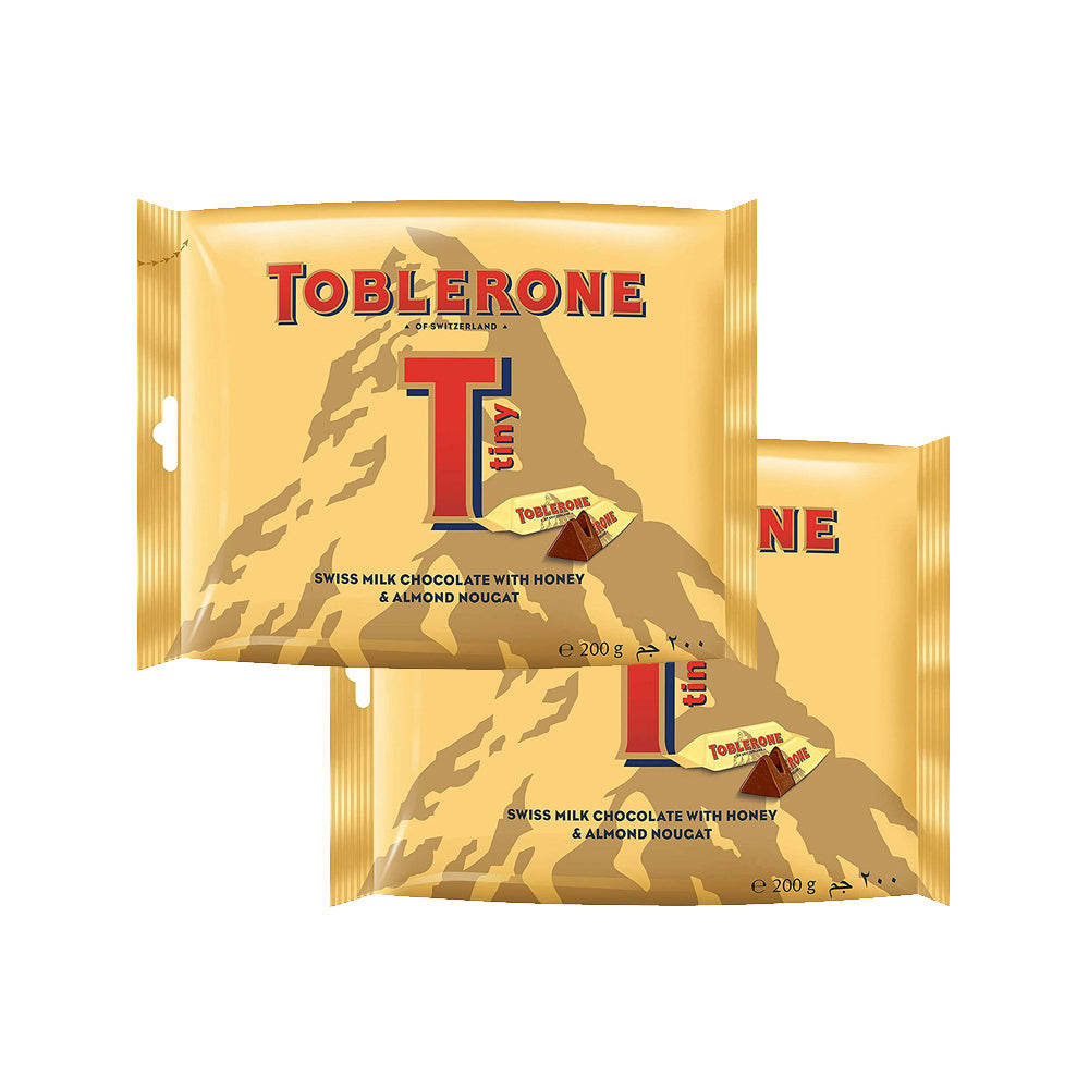 Toblerone Milk Chocolate Mini Bag 200Gx2 @ 10% Off