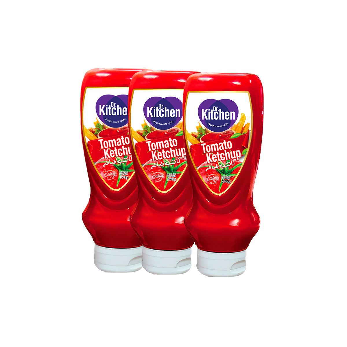 Dr Kitchen Tomato Ketchup 370g 2+1 Free