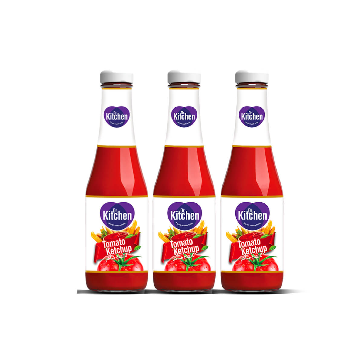 Dr Kitchen Tomato Ketchup 3x340g