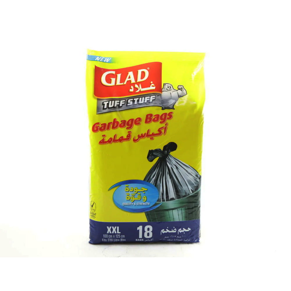 Glad Garbage Tie Large Handle Bags 110L 20s