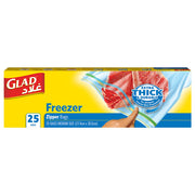 Glad Zipper Freezer Bags 25s