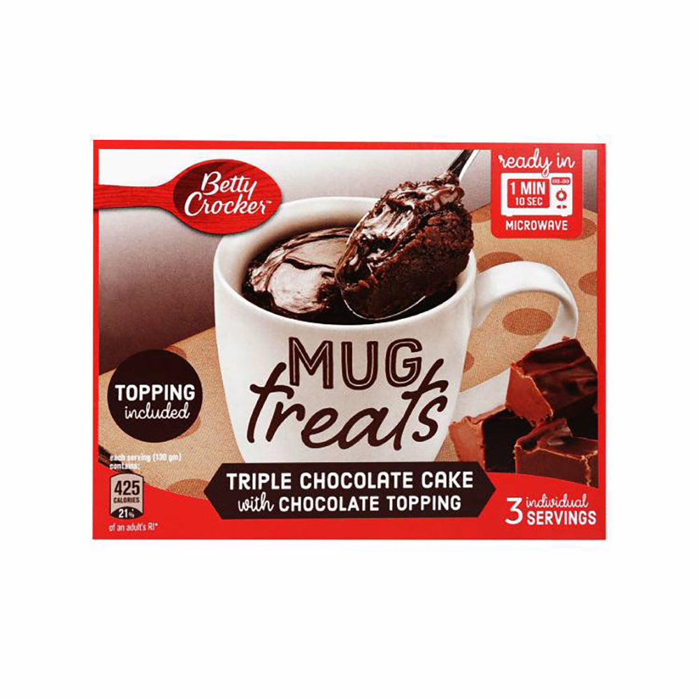 Betty Crocker Mug Treat Triple Chocolate 255G