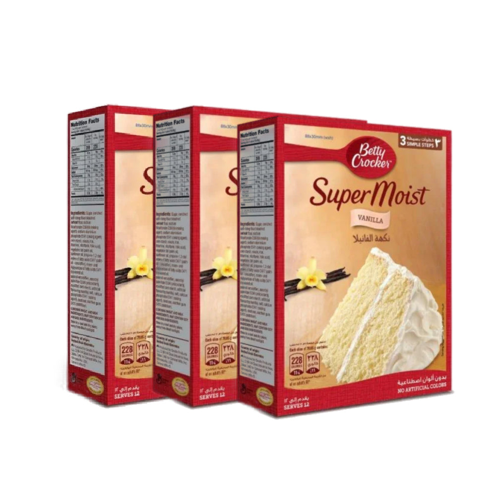 Betty Crocker French Vanilla 3x510gm S.Offer