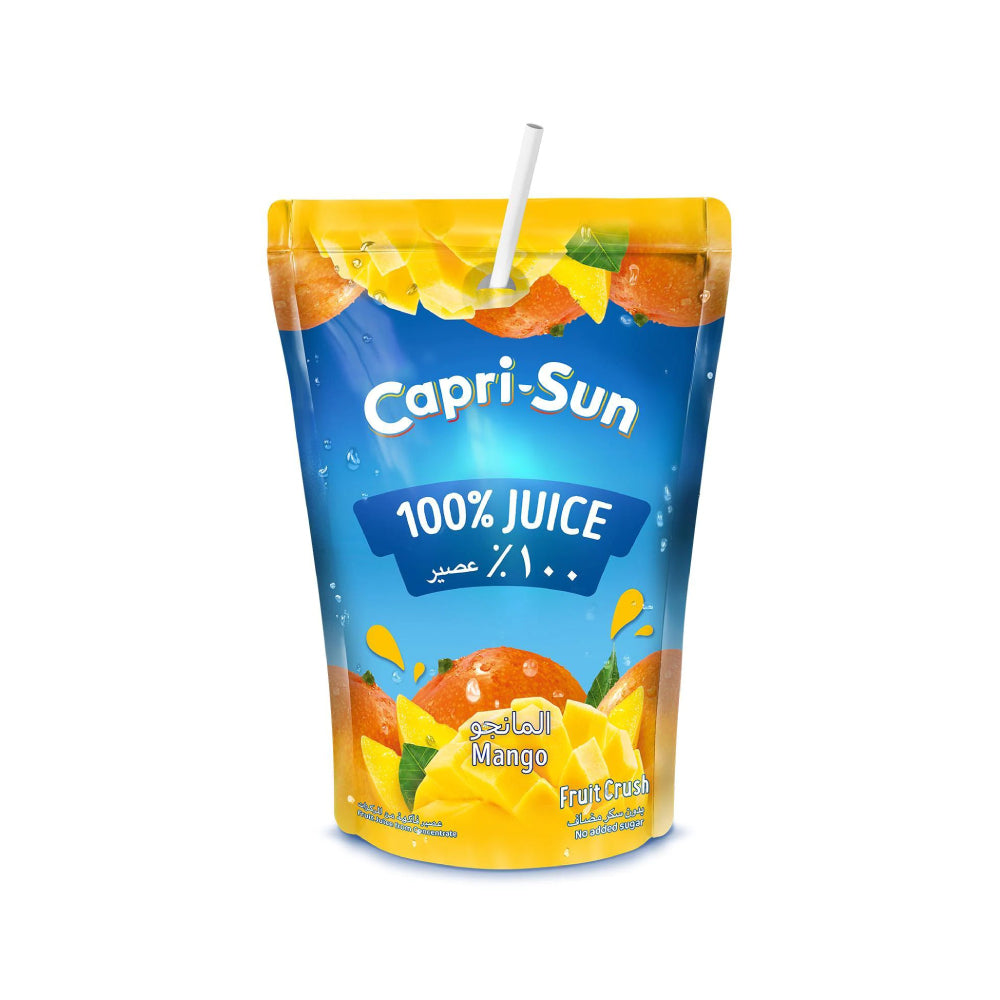 Capri-Sun Fruit Crush Mango No Added Sugar 200ml