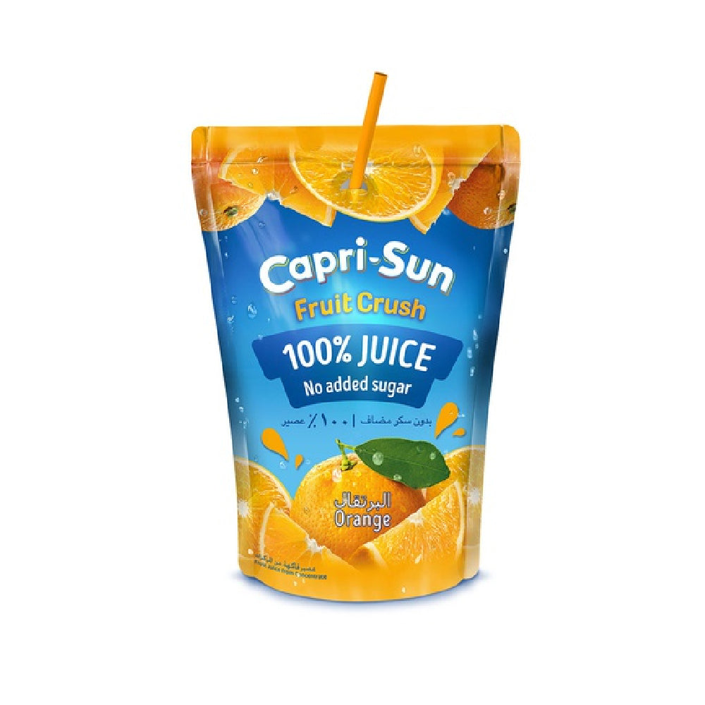 Capri-Sun Fruit Crush Orange No Added Sugar 200ml