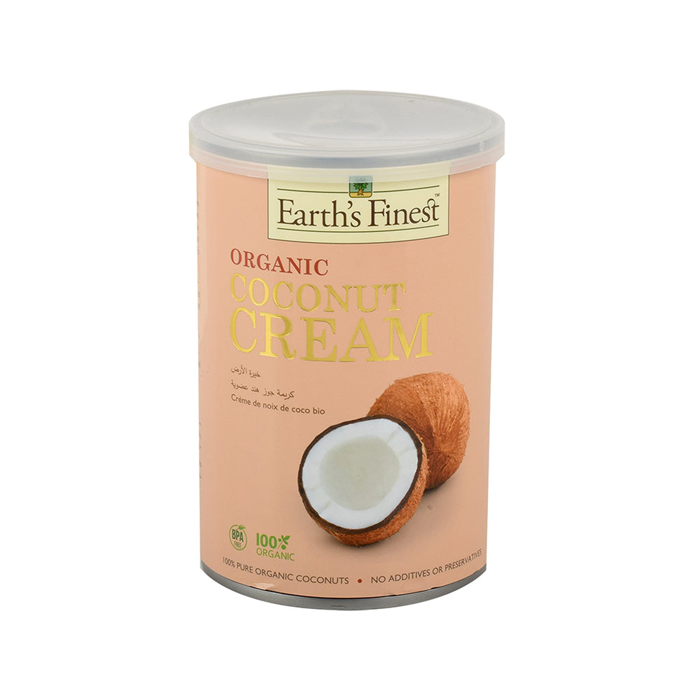 Earth's Finest Organic Coconut Cream 400ml