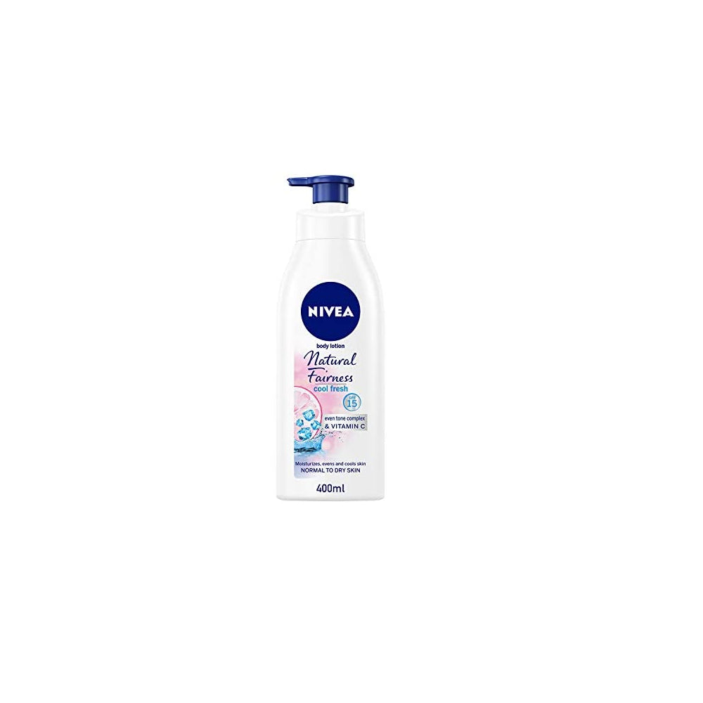 Nivea B/Lotion Nat.Fair. All Skin 400mlx2 @20% Off