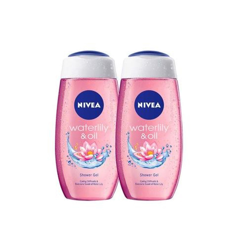 Nivea Shower Gel Water Lily 250mlx2 @20% Off