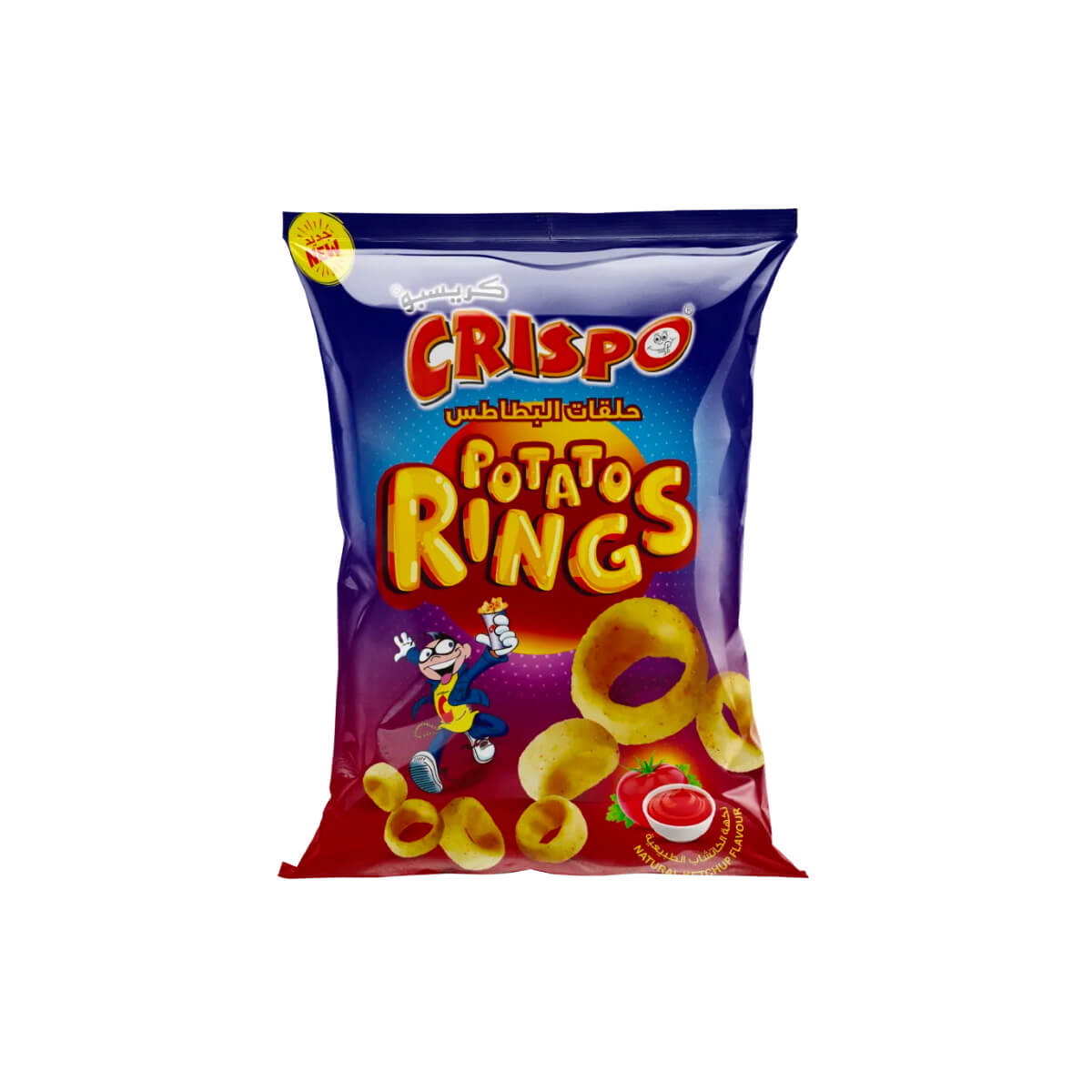 Crispo Ketchup Potato Rings 70g