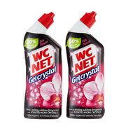 Wc Net Gel Crystal Pink Flowers 750ml 1+1Free