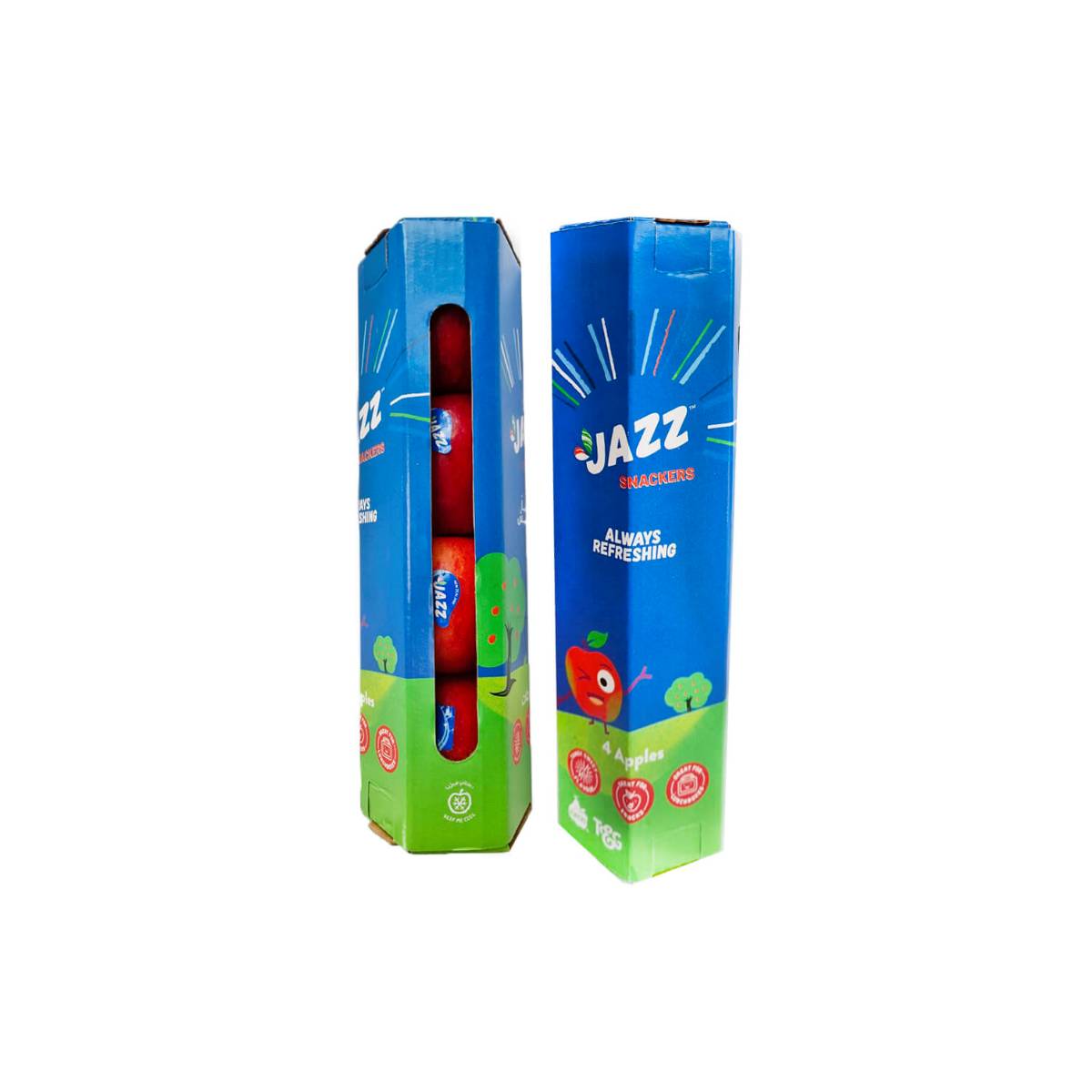 Jazz Apple Snackers Tube New Zealand 400g-500g Pack
