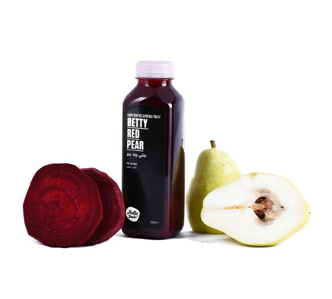 Hello Fruits Betty Red Pears 500ml