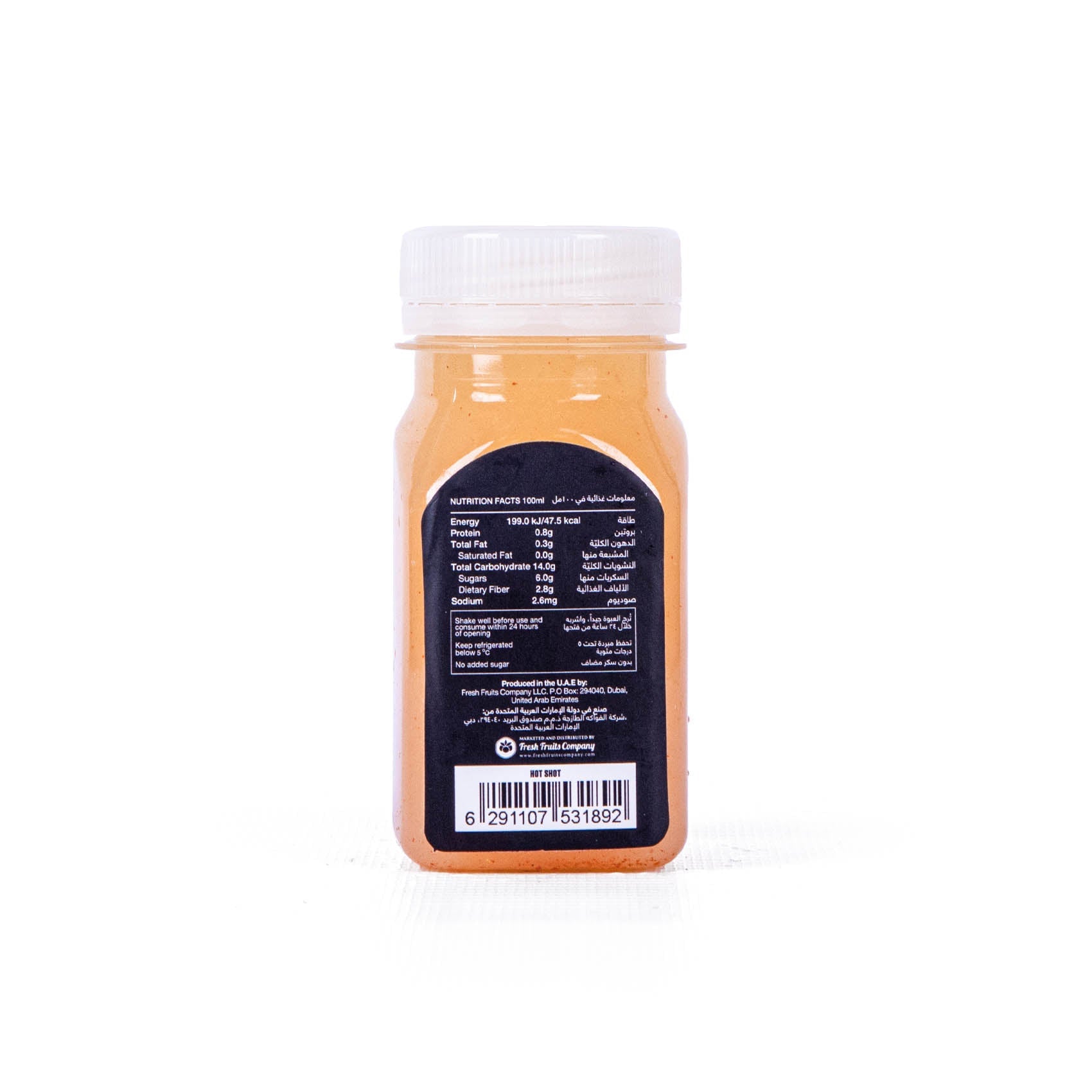 Hello Fruits Hot Shot 100ml