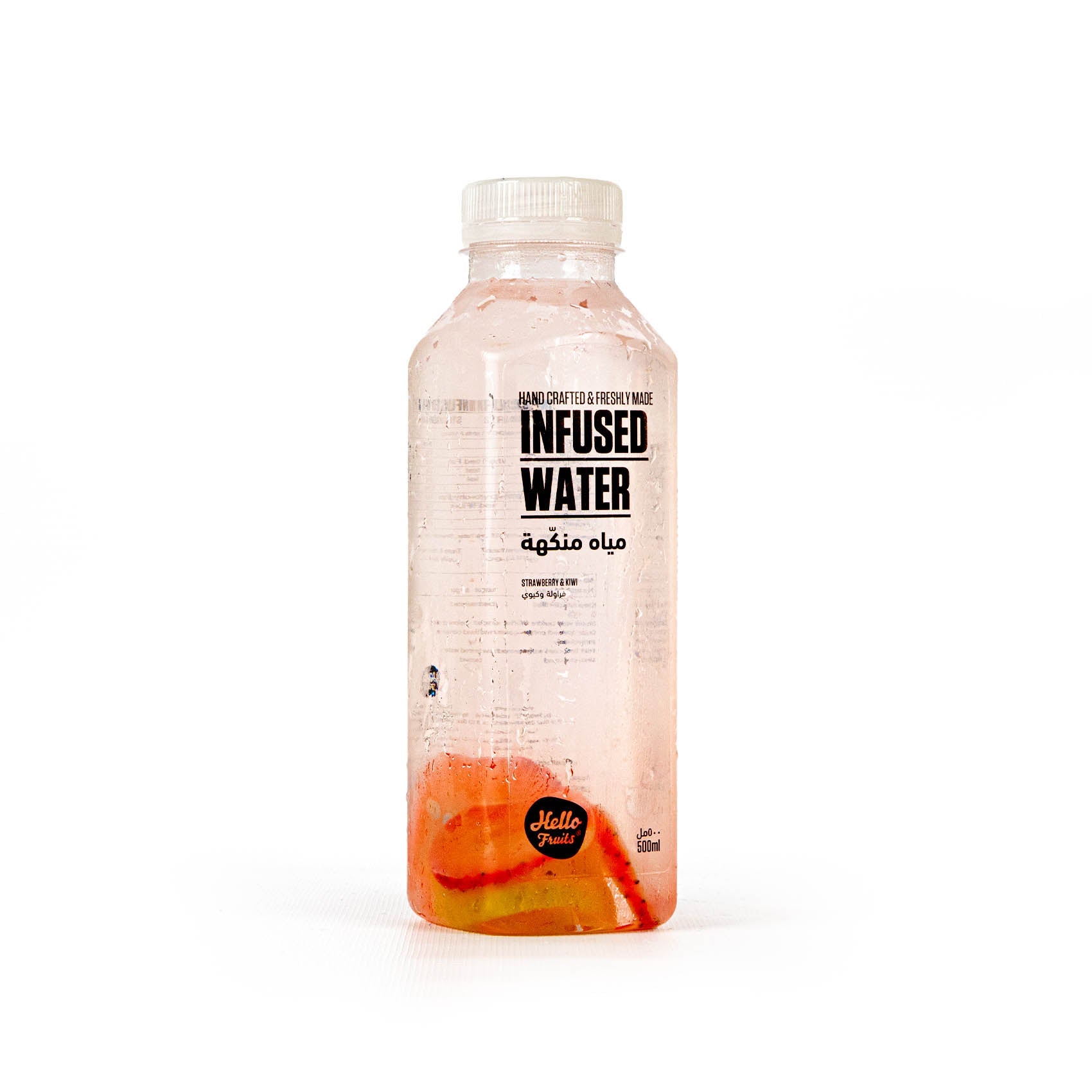 Hello Fruits Strawberry & Kiwi Infused Water 500ml