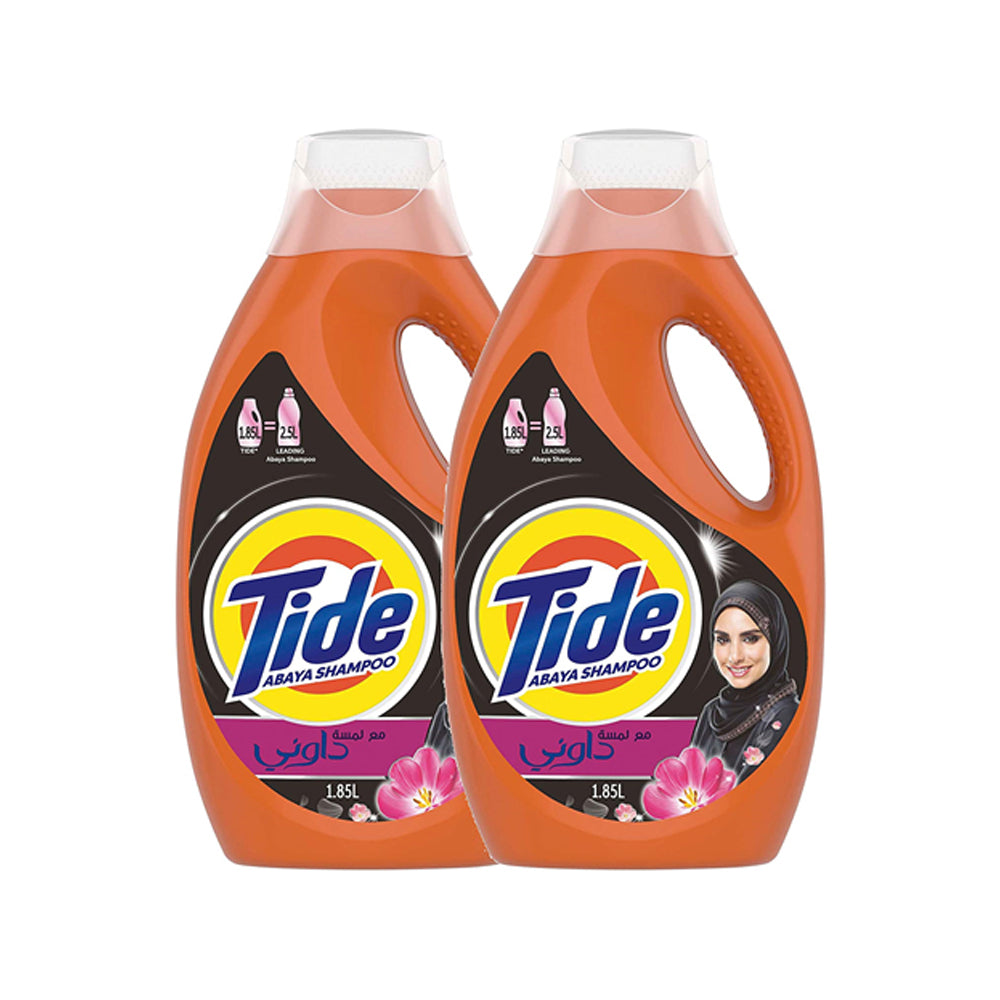 Tide Liquid Detergent Abya With Esnce Dwny 2x1.85L