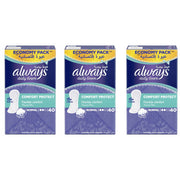 Always Liners Comfort Protect 40's 2+1 Free