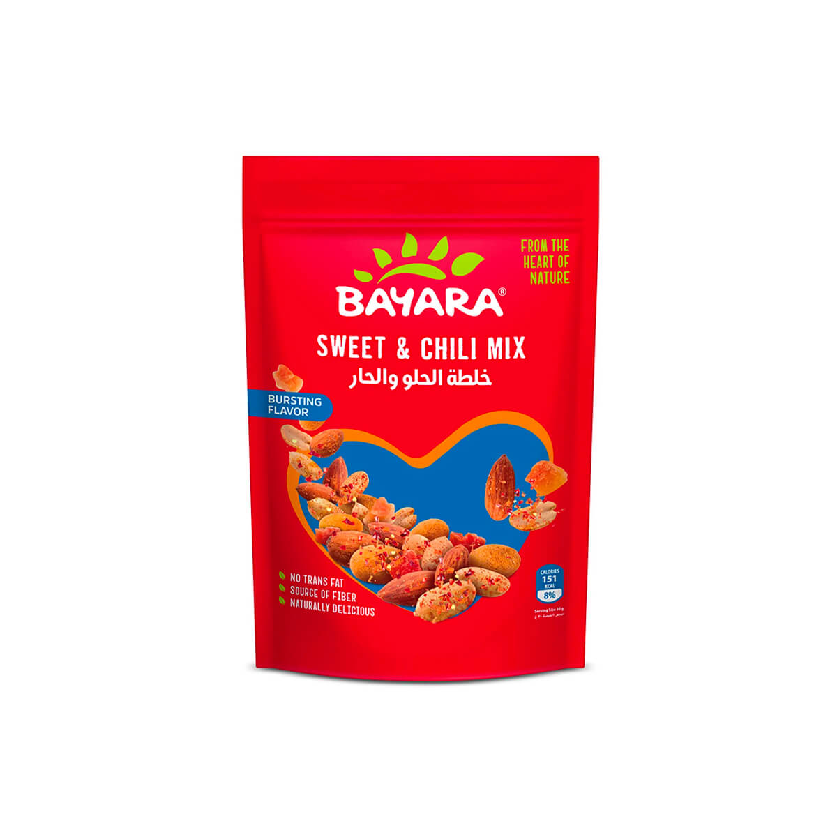 Bayara Snack Sweet & Chili Mix Nuts 200gm