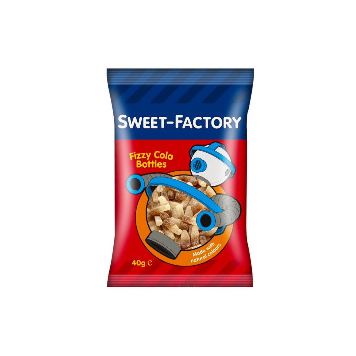 Sweet Factory Fizzy Cola Bottles Jelly Candies 40g
