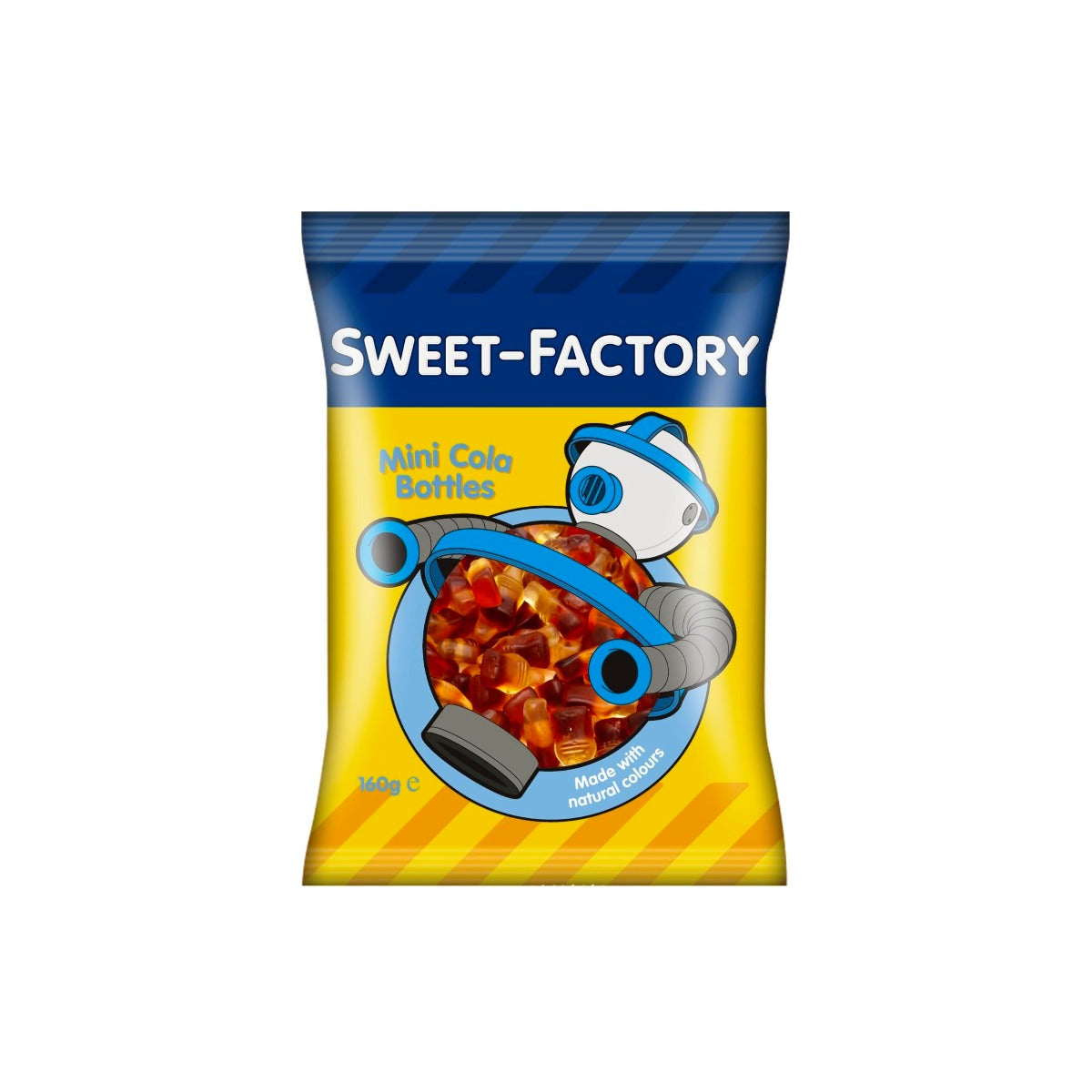 Sweet Factory Mini Cola Bottles Jelly Candies 160g