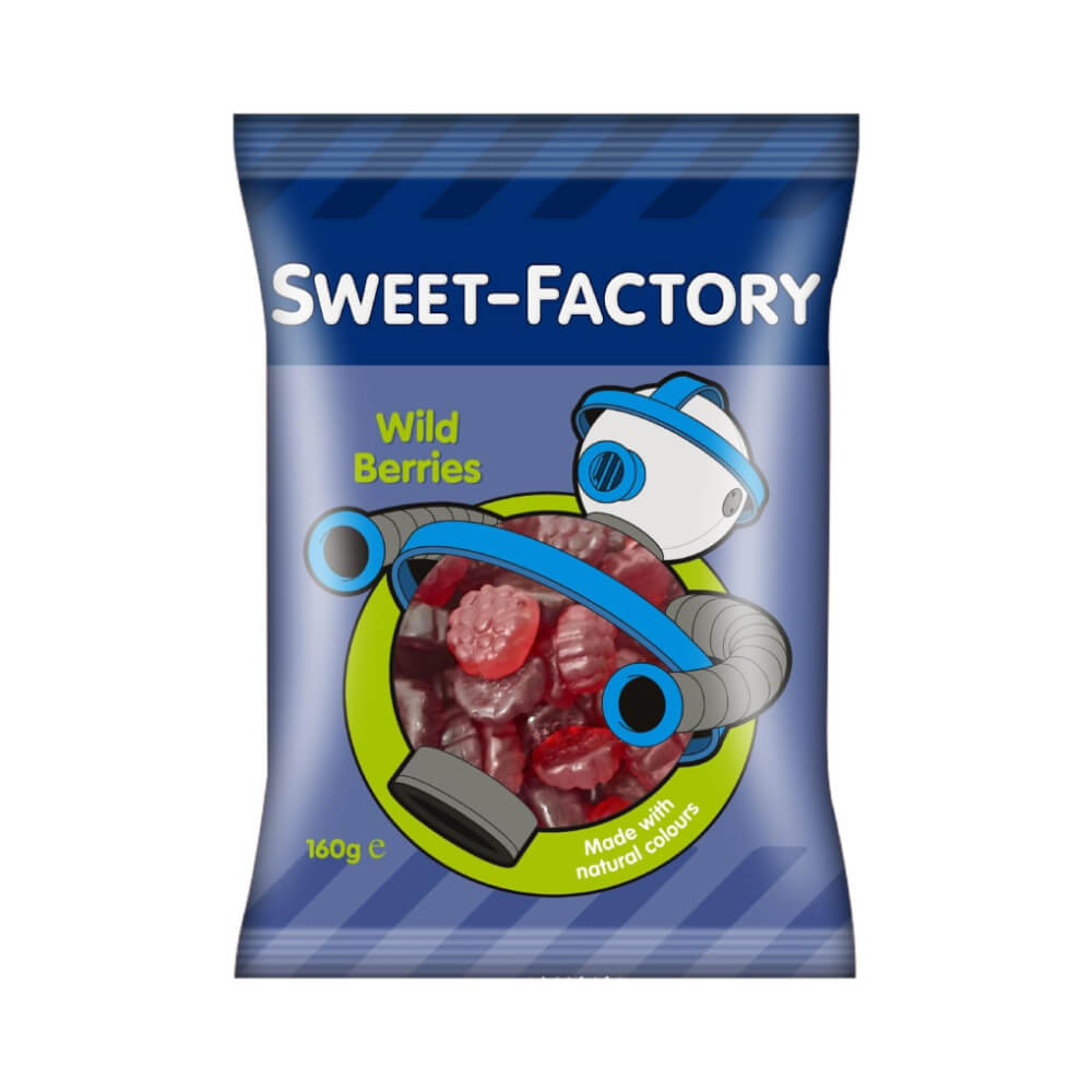 Sweet Factory Wild Berries Jelly Candies 160g