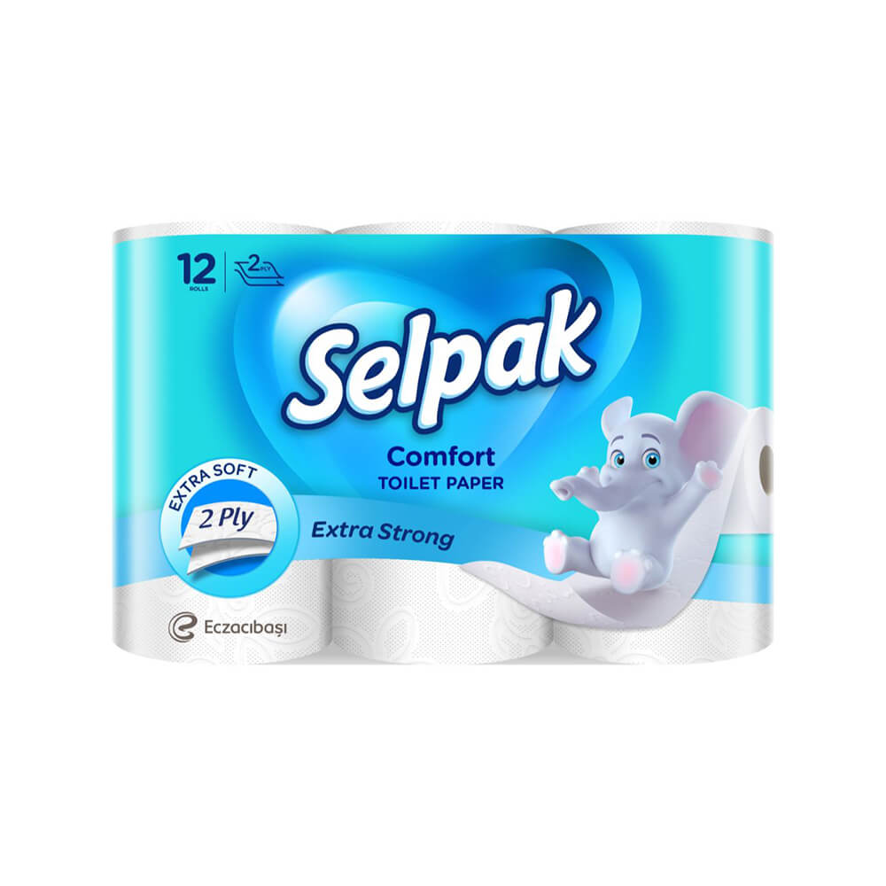 Selpak Toilet Paper Comfort 7+5 Free