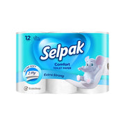 Selpak Toilet Paper Comfort 7+5 Free