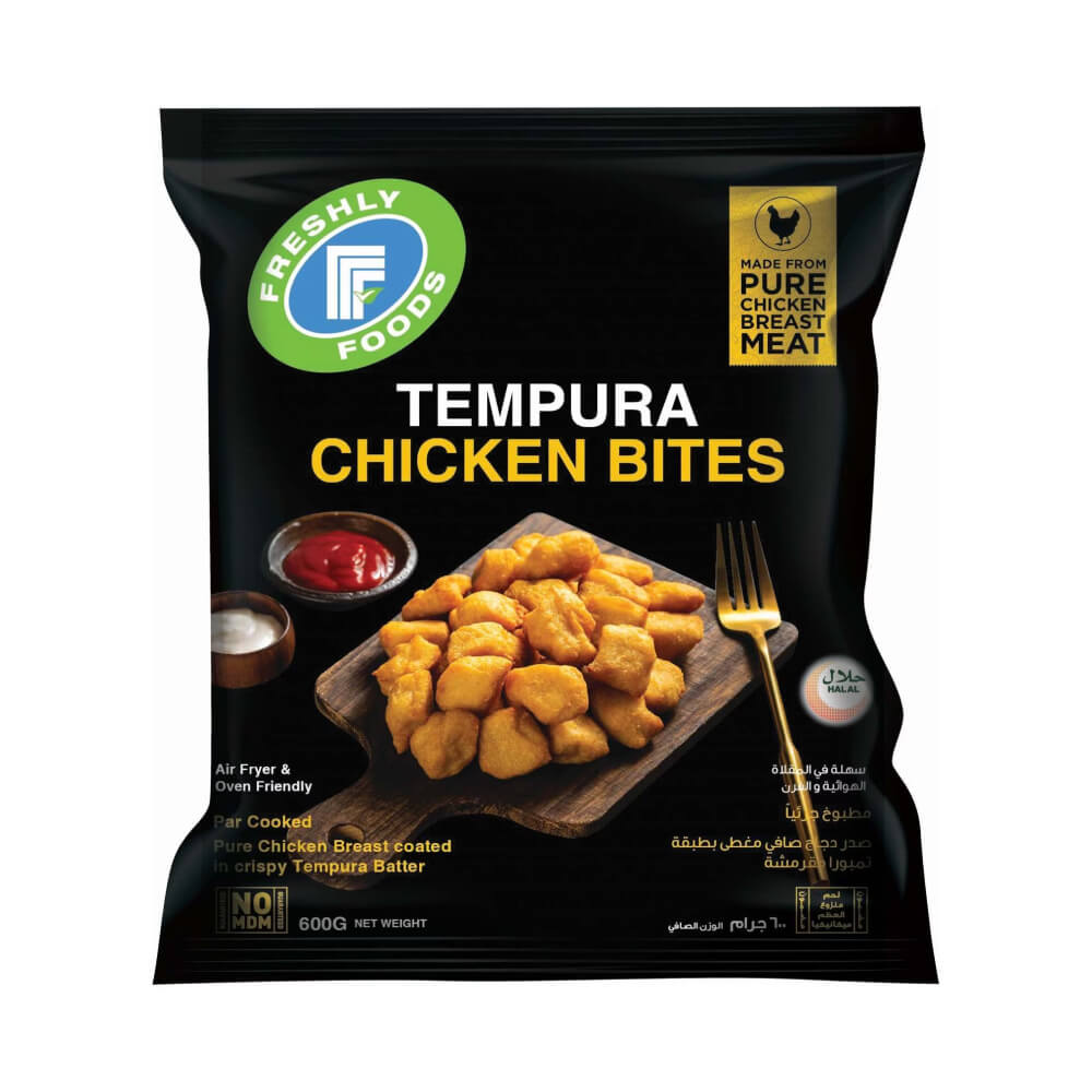 Freshly Foods Tempura Chicken Bites 600gm
