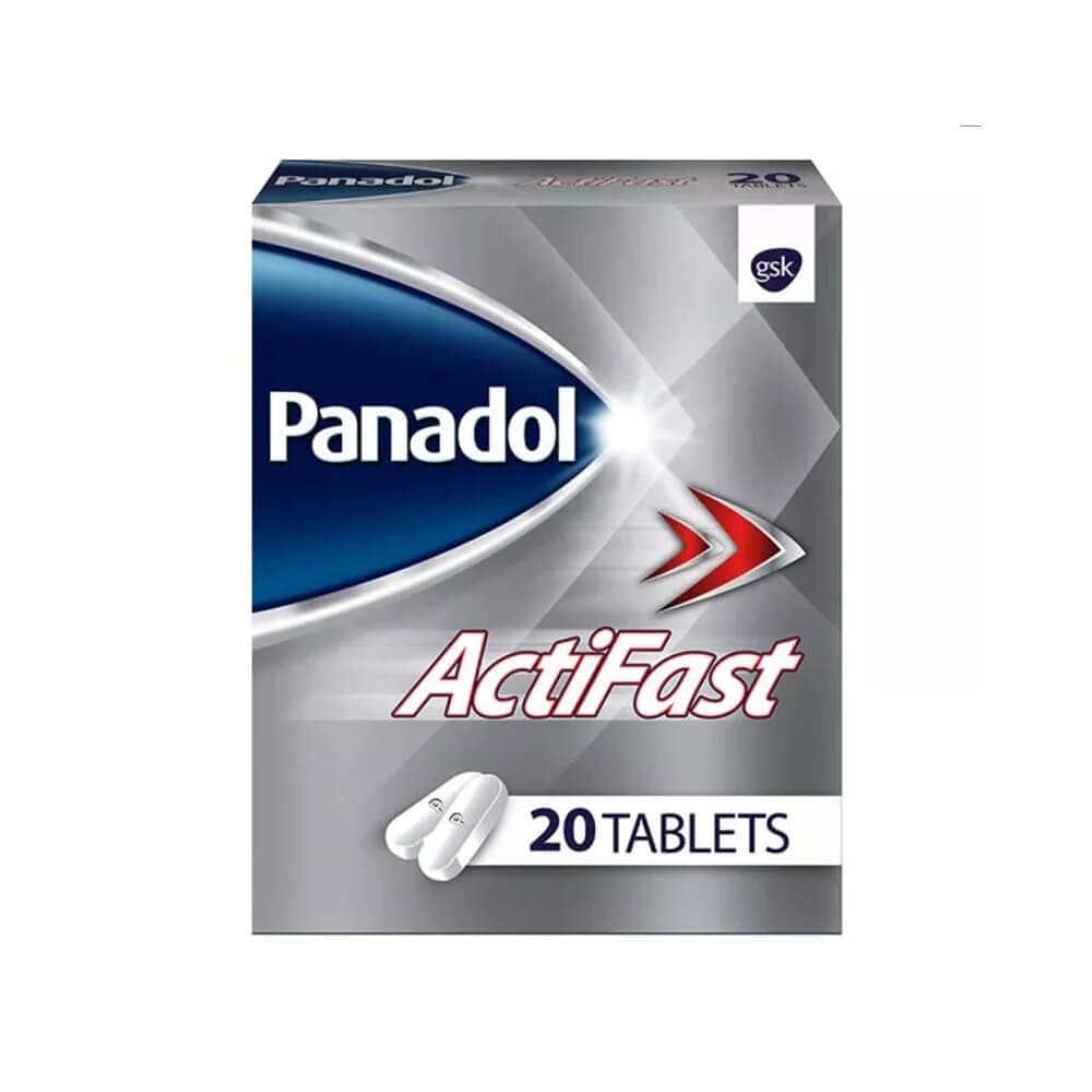 Panadol ActiFast Paracetamol 500mg 20 Tablets
