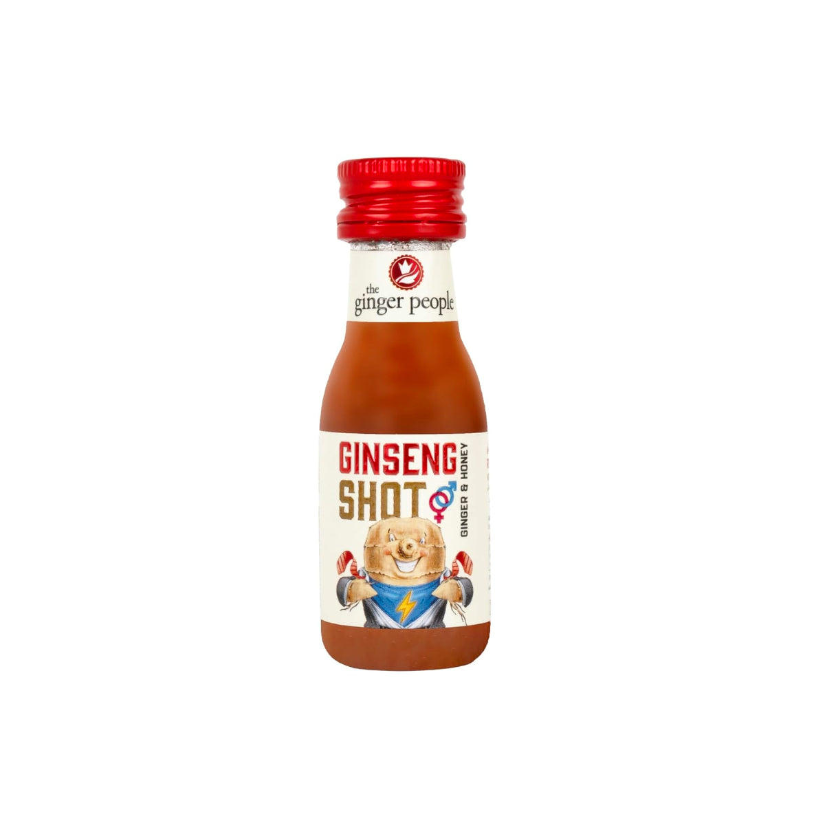 The Ginger People Ginseng Shot With Ginger & Honey 30ml