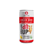The Ginger People Unfiltered Ginger Brew Fresh Ginger with Lemon Can 180ml