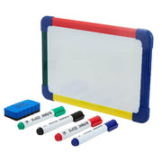 Maxi Double Sided A4 Whiteboard With Eraser and Markers