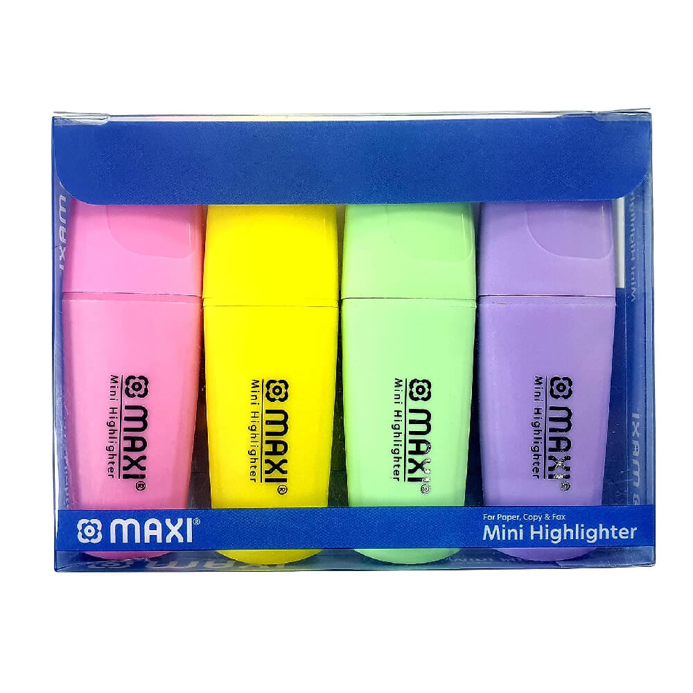 Maxi Super-Fluo Mini Highlighter 4S