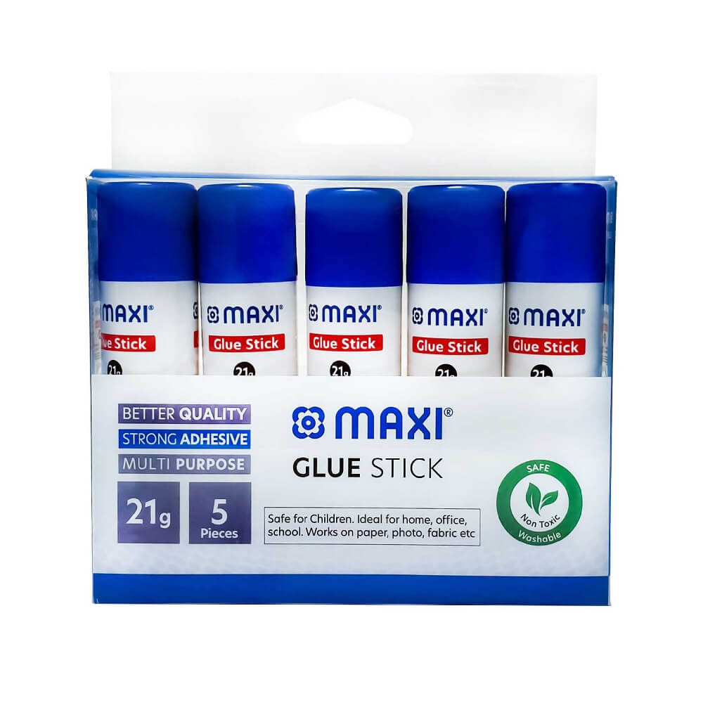 Maxi 5Piece Multi Purpose Glue Stick 21Gm