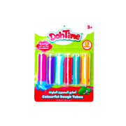Doh Time Colourful Dough Tubes 6 Pieces