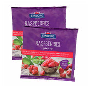 Emborg Frozen Raspberries 2x300Gm