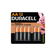 Duracell AA 12 1.5V Alkaline Batteries 12 Pieces
