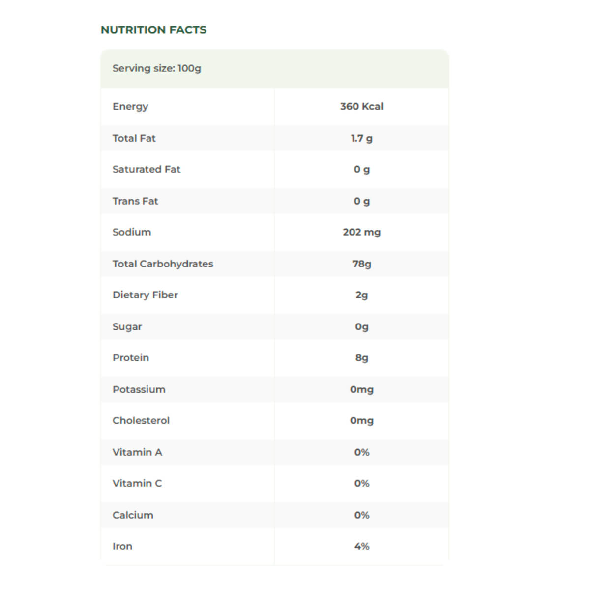 Earth Good Organic Salted Brown Rice Cake 100g