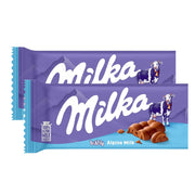 Milka Bubbly Alpine Milk Chocolate 2x100g