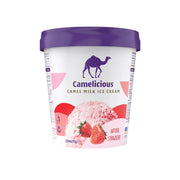 Camelicious Camel Milk Strawberry Ice Cream 125Ml