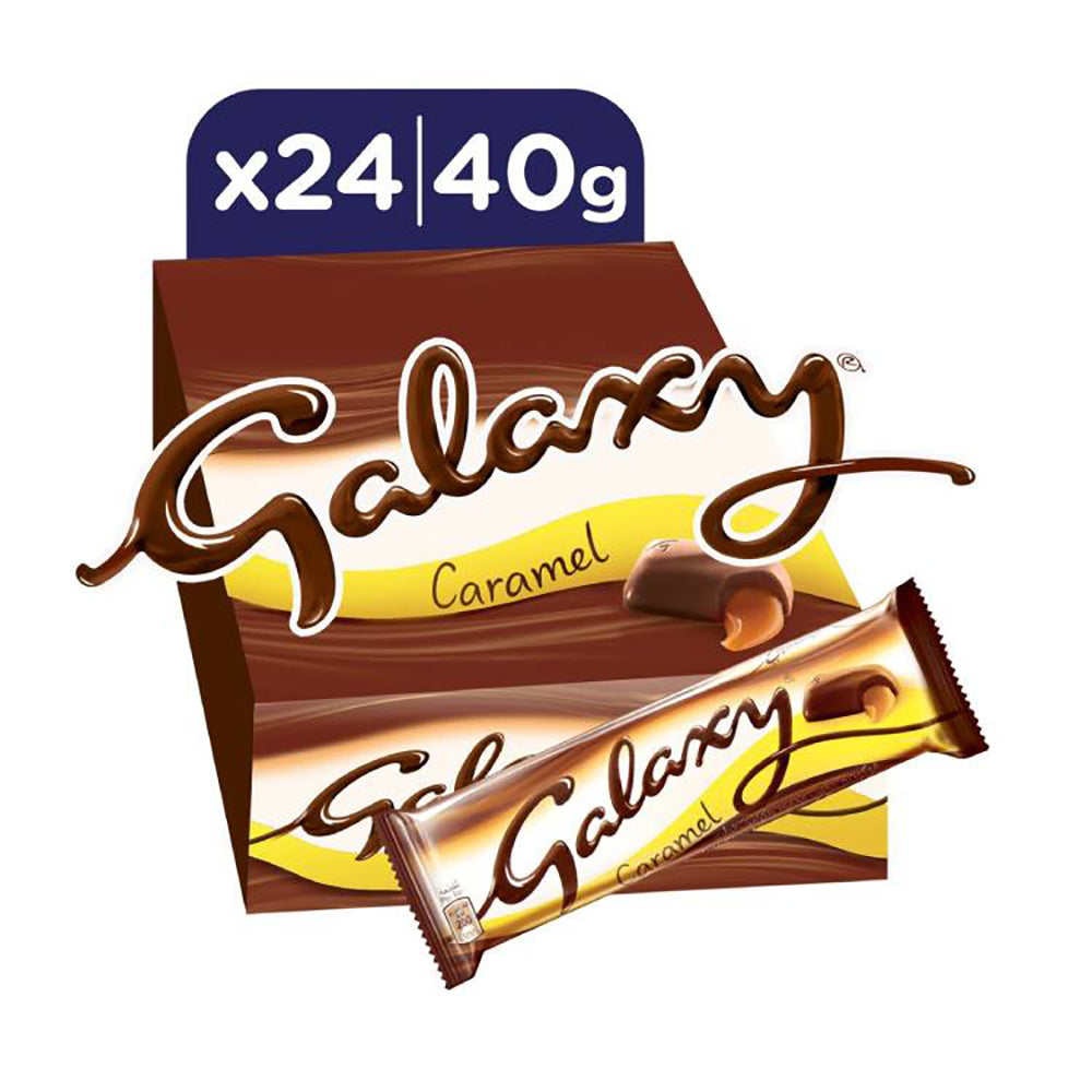 Galaxy Chocolate Bar Caramel 40Gx24