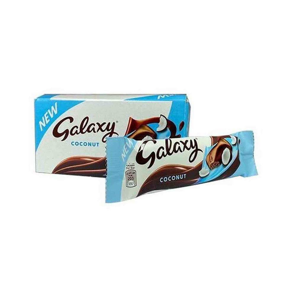 Galaxy  Chocolate Bar Milk Choco & Coconut 36Gx24