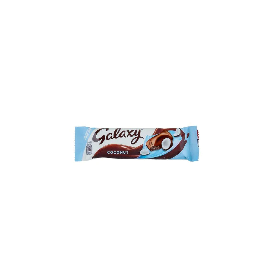 Galaxy  Chocolate Bar Milk Choco & Coconut 36G