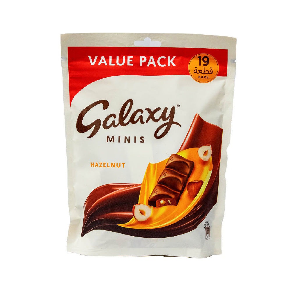 Galaxy Mini Bars Hazelnut Chocolate 237.5gm