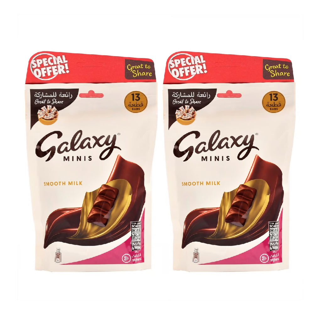 Galaxy Mini Chocolate 2x162.5gm