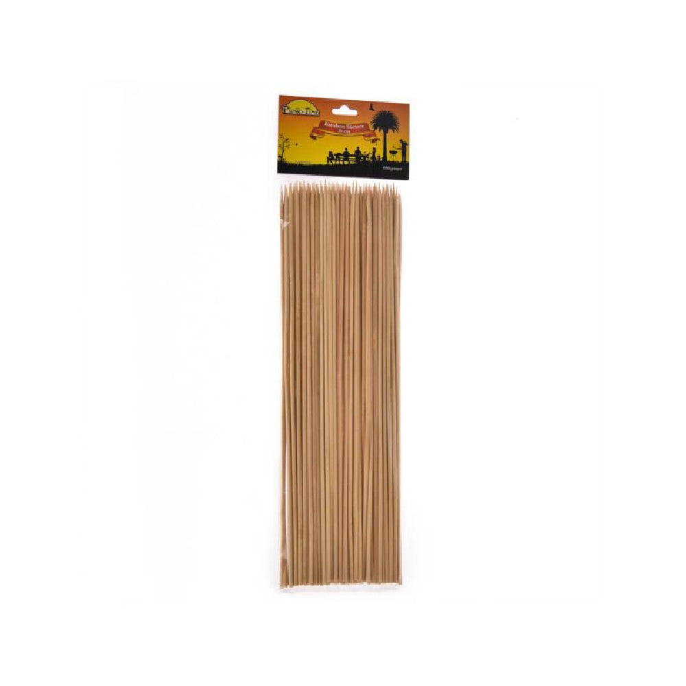 BBQ Bamboo Sticks 30Cm 100Pcs 5015