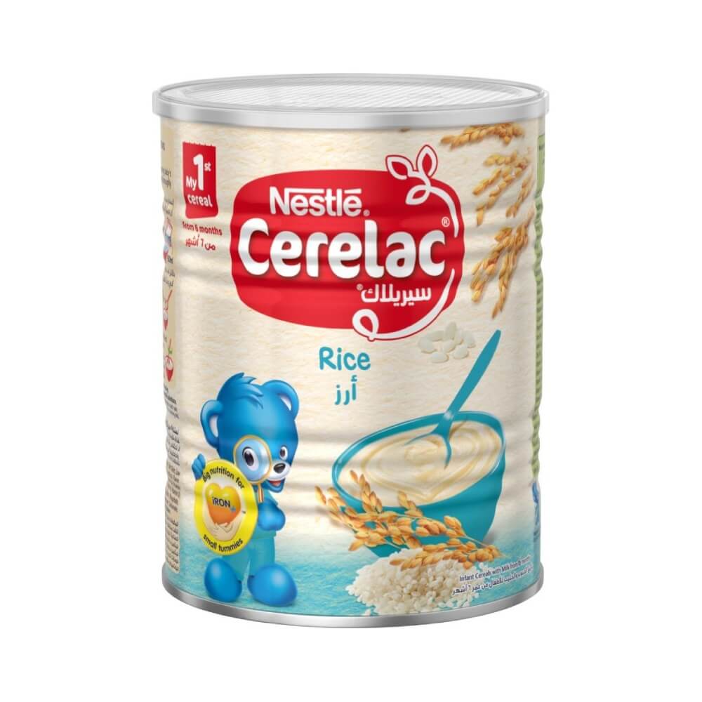 Cerelac Infant Cereal w/ Iron+ Rice Tin 400G