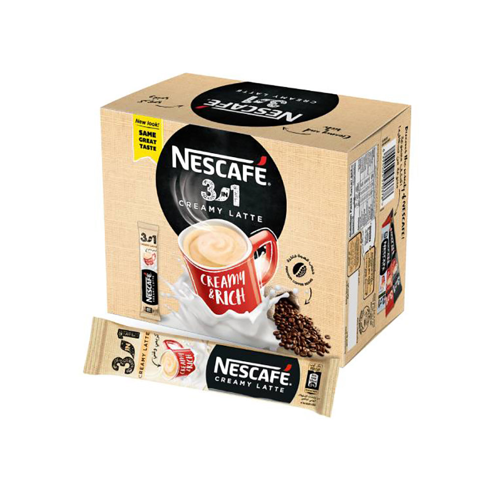Nescafe 3in1 Inst Coffee Creamy Latte 22.4Gx24s